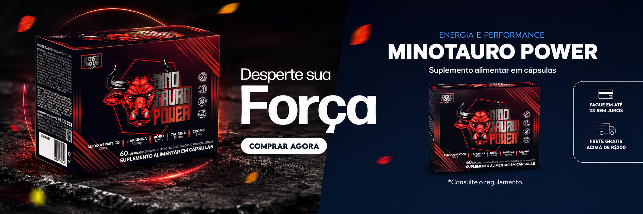 Minotauro Power — Energia e performance